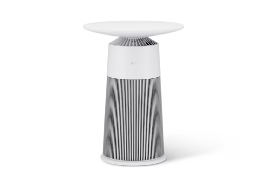 LG PuriCare AeroFurniture Air Purifier (Essence White) with Wireless Charging