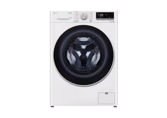 9/5kg Front Load Washer Dryer with AI Direct Drive, Steam